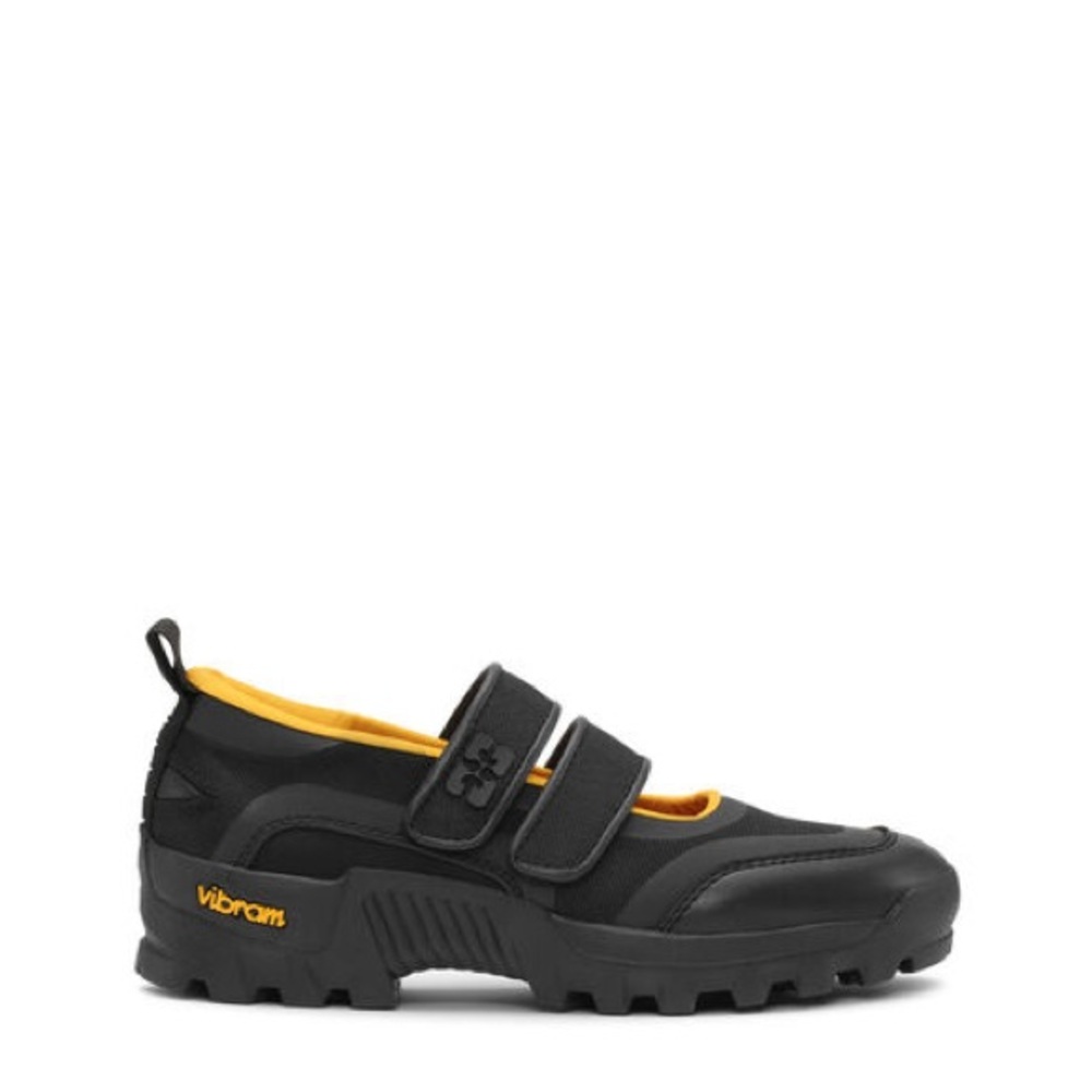 Ganni Vibram Performance Velcro Mary Jane Ballerinas - Picture 9 of 10